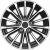 Khomen KHW 1611 6.5x16 5*110 ET45 DIA67.1 Black Литой Khomen KHW 1611 6.5x16 5*110 ET45 DIA67.1 Black Литой