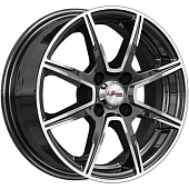 iFree Майами лайт 5.5x14 4*100 ET40 DIA67.1 Блэк Джек Литой