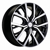 Khomen KHW 1806 7x18 5*114.3 ET51 DIA67.1 Black-FP Литой