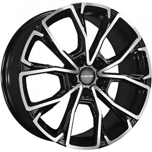Khomen KHW 1907 7.5x19 5*114.3 ET40 DIA64.1 Black Литой