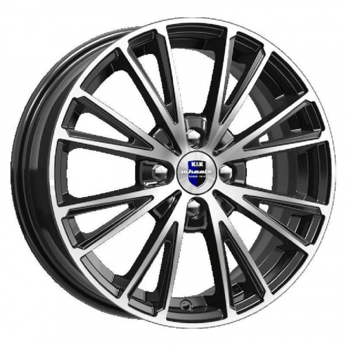 K&K Меандр 6x16 4*100 ET41 DIA60.1 Алмаз черный SK Литой