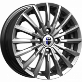 K&K Акцент 5.5x14 4*98 ET40 DIA58.6 Дарк платинум Литой