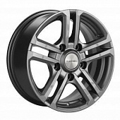 Khomen KHW 1602 6.5x16 5*139.7 ET35 DIA98.5 F-Silver Литой