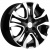 Khomen KHW 1503 6x15 4*98 ET36 DIA58.6 Black-FP Литой Khomen KHW 1503 6x15 4*98 ET36 DIA58.6 Black-FP Литой