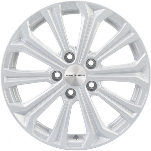 Khomen KHW 1610 6.5x16 5*110 ET45 DIA67.1 F-Silver Литой